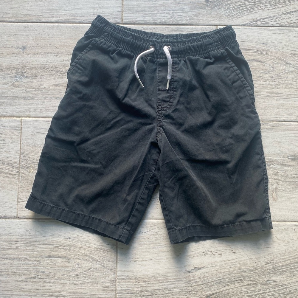 Cat & Jack Boys Black Elastic Waist Shorts